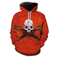 Load image into Gallery viewer, Cloudstyle Skulls Hoodies Hot Selling Hooded Sweatshirt Streetwear Style Pullover Plus Size Sportwear 3d Tracksuits Plus Size