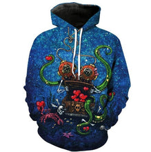 Load image into Gallery viewer, Cloudstyle Skulls Hoodies Hot Selling Hooded Sweatshirt Streetwear Style Pullover Plus Size Sportwear 3d Tracksuits Plus Size