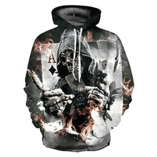 Load image into Gallery viewer, Cloudstyle Skulls Hoodies Hot Selling Hooded Sweatshirt Streetwear Style Pullover Plus Size Sportwear 3d Tracksuits Plus Size