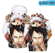 Load image into Gallery viewer, Aikooki Yellow And Blue 3D Fire Hoodies Men Sweatshirts Women Hoodies 3D Fire Print Fashion Winter Handsome Hooded Male 3D Hoody