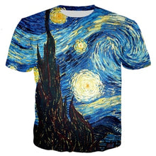 Load image into Gallery viewer, YX GIRL Drop shipping 2018 New Fashion Sweatshirt Starry Night By Vincent Van Gogh 3D Print Men's Women's Casual Pullovers WZ-22