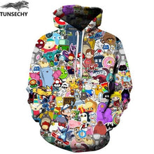 Load image into Gallery viewer, TUNSECHY New Sweatshirts Men Brand Hoodies Men Joker 3D Printing Hoodie Male Casual Tracksuits Size S-XXXL Wholesale and retail