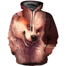 Load image into Gallery viewer, EHUANHOOD 2019 Funny Wolf Hoodies Men 3D Sweatshirt Harajuku Hoody Anime Tracksuit 3D Print Coat Casual Jacket Hooded Pullover