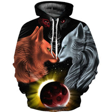 Load image into Gallery viewer, EHUANHOOD 2019 Funny Wolf Hoodies Men 3D Sweatshirt Harajuku Hoody Anime Tracksuit 3D Print Coat Casual Jacket Hooded Pullover